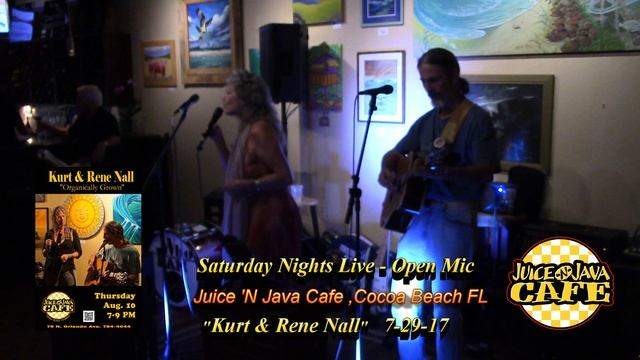 Kurt & Rene Nall @ Juice 'N Java Cafe Open Mic 7.29.17 смотреть онлайн