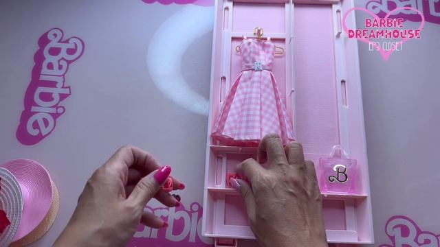 Let's Make Barbie's Closet from Barbie the Movie! DreamHouse DIY Project ep3 смотреть онлайн