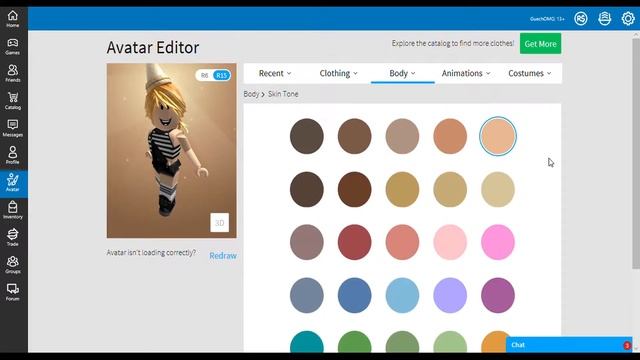 HOW TO CHANGE YOUR SKIN COLOR IN ROBLOX!!!! смотреть онлайн