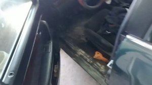 Подготовка к покраске и снятие молдингов дверей Ауди а6с4