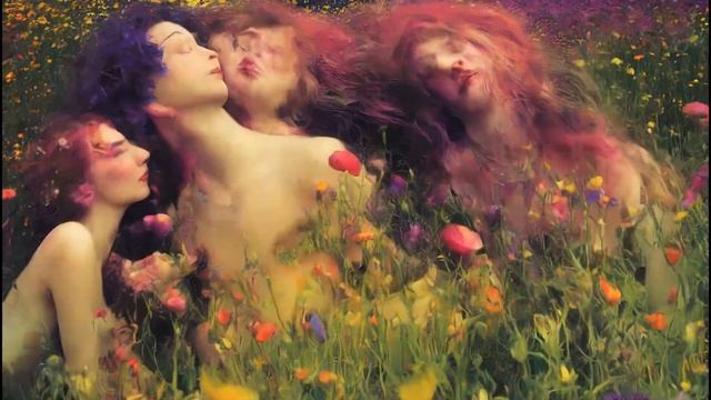 Stable Diffusion Lovers in a field of flowers смотреть онлайн