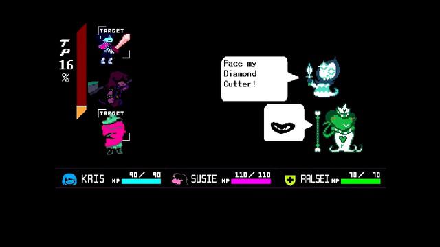 [DELTARUNE - secret dialog] fighting Rudinns after Susie joins смотреть онлайн