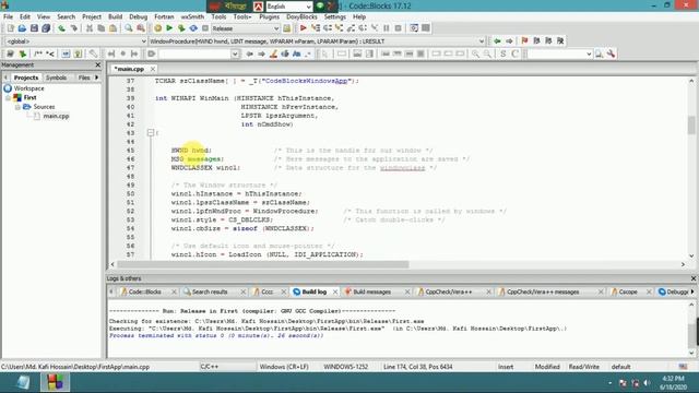 win32 : Codeblock : Message Box смотреть онлайн