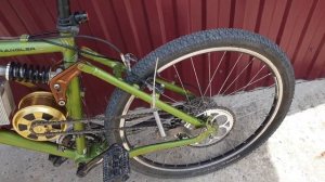 Электровелосипед из гироскутера очень просто, 2 дня. без перемотки