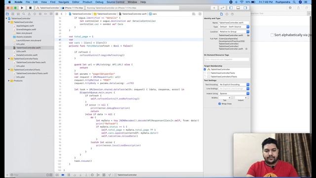 Refresh and Pagination in UITableView with Swift 5 смотреть онлайн