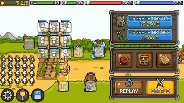 Grow Castle|Гайд по прокачке|Прохождение|Android