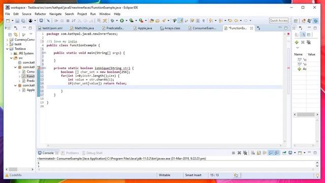 Coding Interview 01: Find uniqueness of chars in String (MindTube) смотреть онлайн