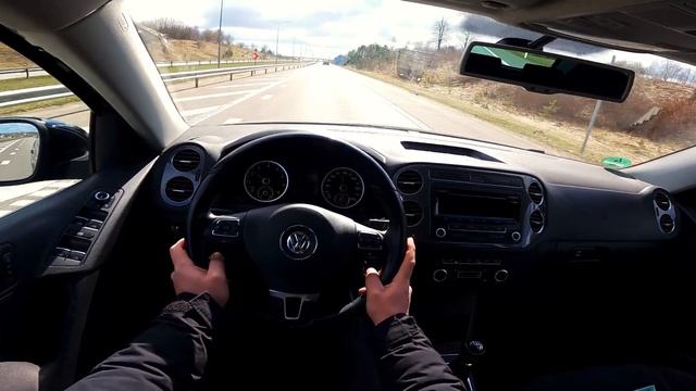 2011 Volkswagen Tiguan (160 Hp) POV Test Drive @DRIVEWAVE1 смотреть онлайн