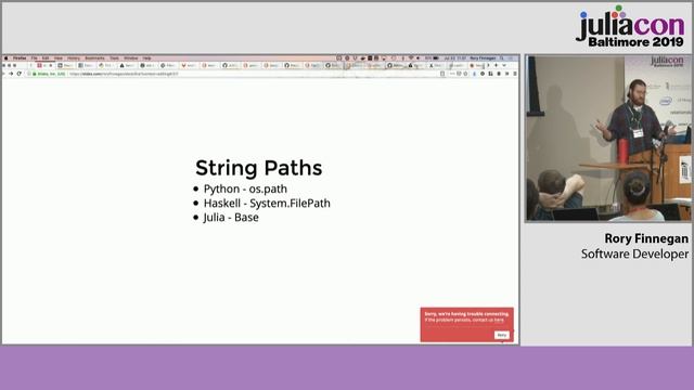 JuliaCon 2019 | FilePaths: File System Abstractions and Why We Need Them | Rory Finnegan смотреть онлайн