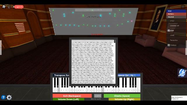 Rush E Roblox piano (SHEETS IN DESC) смотреть онлайн