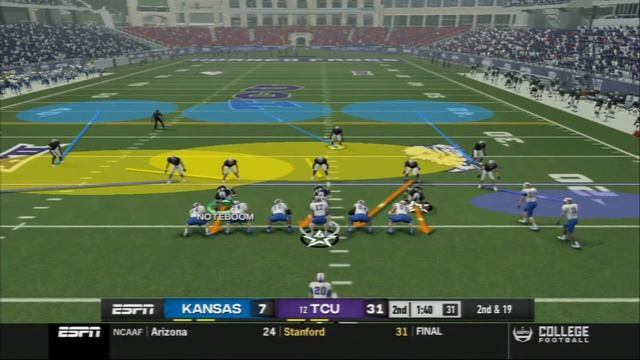 NCAA Football 14 Revamped | Return Specialist!!! - Noah Walker | Game 8 смотреть онлайн