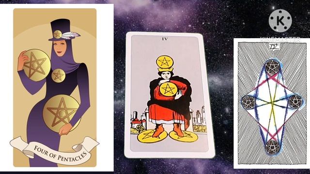 ЧЕТВЁРКА ПЕНТАКЛЕЙ?ЗНАЧЕНИЕ МЛАДШИХ АРКАНОВ ТАРО УЭЙТА?ЗНАЧЕНИЕ КАРТЫ 4 ПЕНТАКЛЕЙ смотреть онлайн