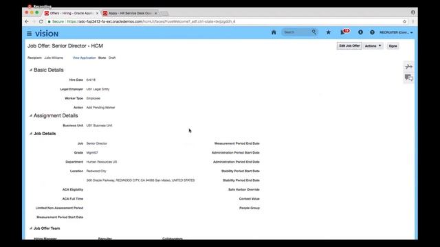 ORC (Oracle Recruiting Cloud) Series - 2 смотреть онлайн