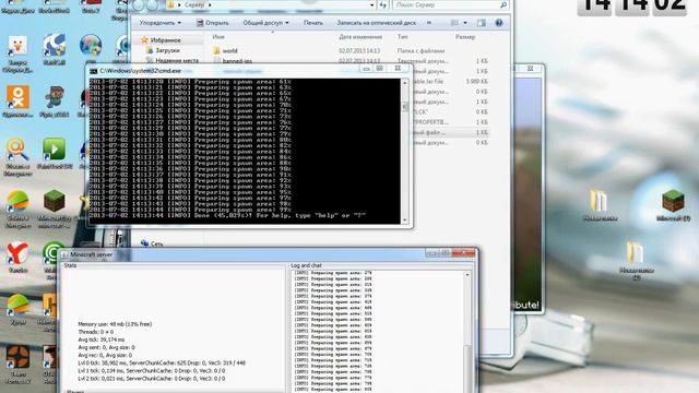 Как создать сервер на майнкрафт 1.6.1 смотреть онлайн