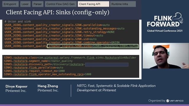 NRTG: Fast, Systematic & Scalable Flink Application Development at Pinterest смотреть онлайн