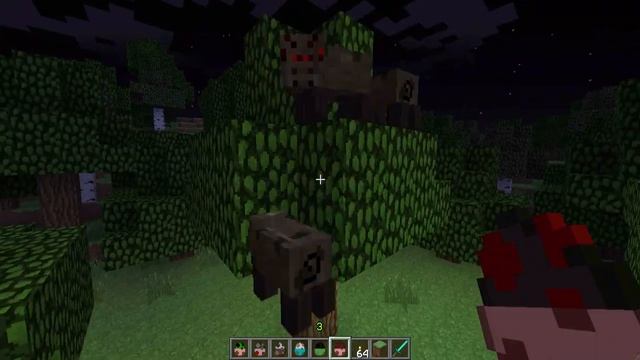 Minecraft: Spider Pigs! (Hybrid Mod Review) смотреть онлайн