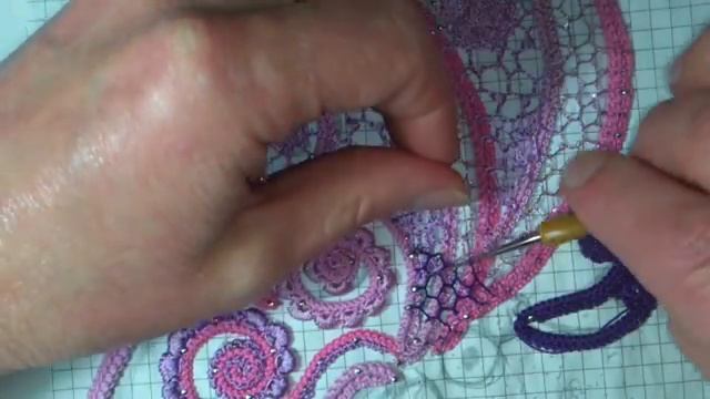 сеточка из вышивальных ниток