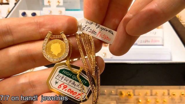 7/7 on hand jewelries K18 alahas ganda ! bago! mura!! смотреть онлайн