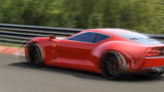 Ferrari 612 GTO vs Lamborghini Egoista Concept vs Lamborghini Huracan Performante at Nordschleife смотреть онлайн