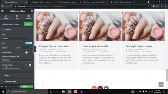 How To Put Blog Posts on Homepage with Images | WordPress | Elementor | Urdu / Hindi смотреть онлайн