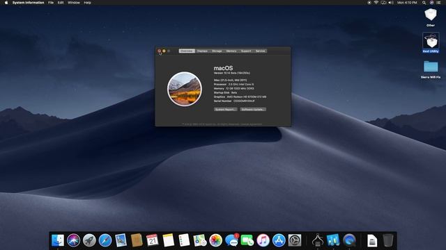 mac os mojave on 2011 iMac смотреть онлайн
