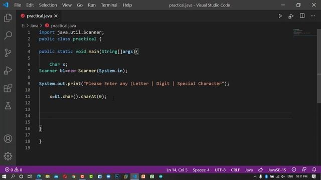 Java past paper Question | input char and Find Entered Character Letter , Digit or Special Characte смотреть онлайн