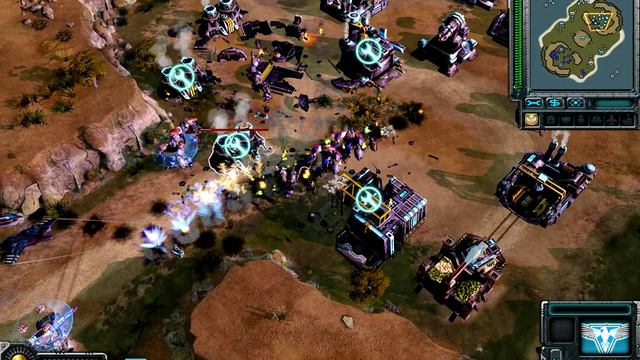 Red Alert 3 - Radeon HD 5750,Max Settings ,4x AA,1680x1050- Gameplay Video смотреть онлайн