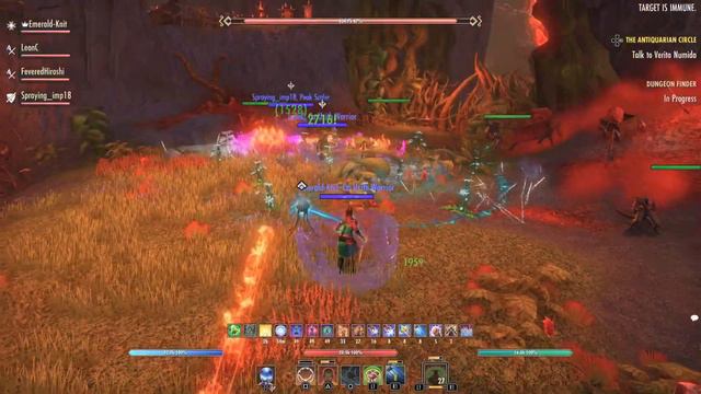 The Elder Scrolls Online_Blood Root Forge normal Healer Drervyl 12/19/22 смотреть онлайн