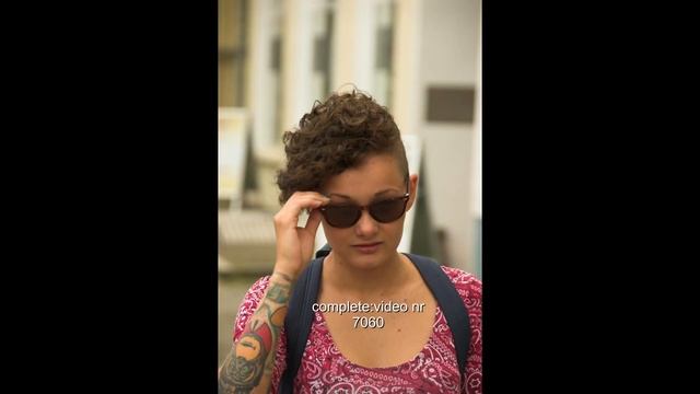 7060 Nikolina teen undercut buzz and perm trailer смотреть онлайн