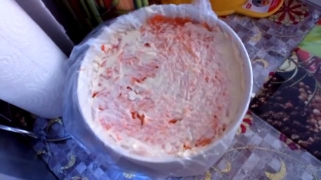 Чудо - салат  Грибная поляналесная поляна с курицей и шампиньонами.