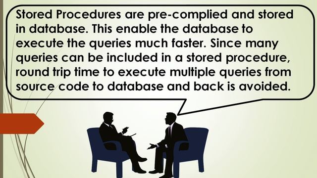 What are the advantages a stored procedure смотреть онлайн