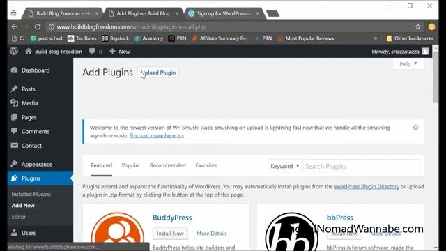 How To Add Plugins to WordPress: How to Start a Blog: смотреть онлайн