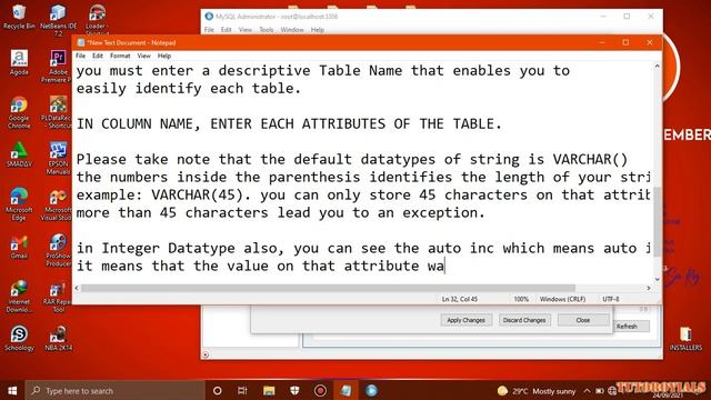How to add New Database, Table, and Data in MYSQL смотреть онлайн
