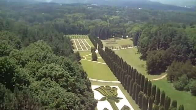 Кисловодск Долина роз с канатной дороги смотреть онлайн