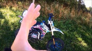 Как научиться стантить на питбайке l kayo 125 (V.2)