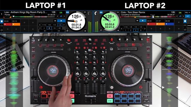 Numark NS6II Performance - 2 DJs on 1 Controller - House Mix смотреть онлайн