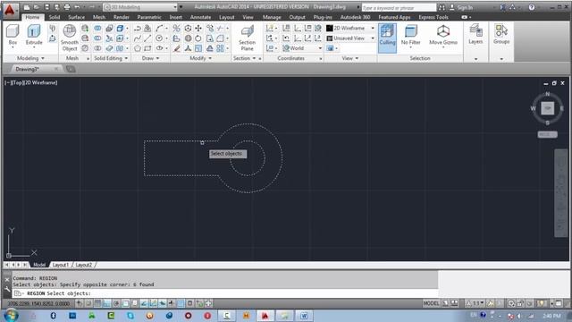 AutoCad 3D Mechanical Modeling Tutorial 1 смотреть онлайн