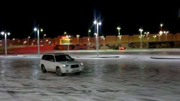 Ice Drift Subaru Forester XTi.mp4