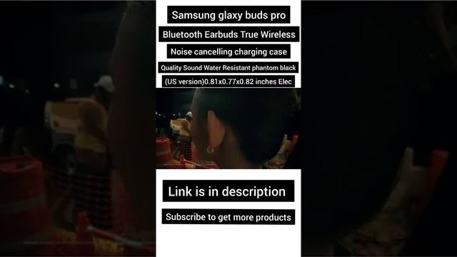 SAMSUNG Galaxy Buds Pro, Bluetooth Earbuds, True Wireless смотреть онлайн