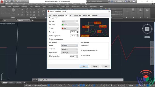 Autodesk AutoCAD: How to use Dimension Style Text Command in Autodesk AutoCAD смотреть онлайн
