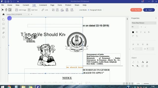 Edit PDF with Wondershare PDFelement | Edit PDF For Free || HINDI || смотреть онлайн