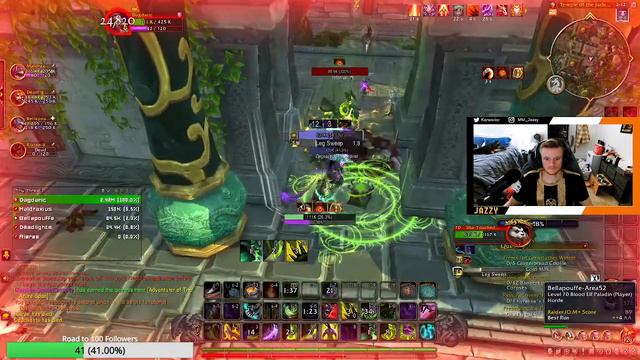 Grinding WoW Dragonflight. ALT leveling and Mythic push смотреть онлайн