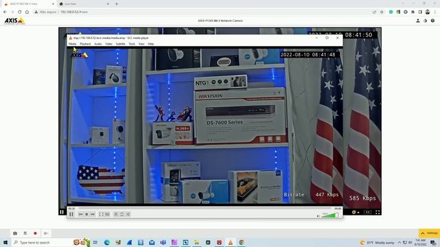 How to Play RTSP Video Stream from Security Camera in VLC смотреть онлайн