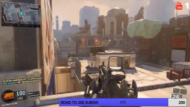 Black Jacks Gun Game!!!!!! ROAD TO 200 SUBS!!!!!! смотреть онлайн