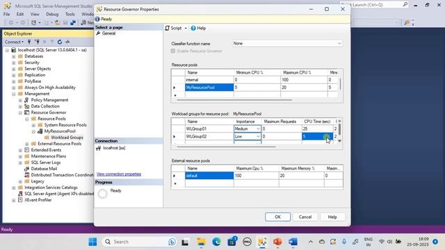 Resource Governor | Part 6 - Create Workload Groups | SSMS TSQL Tutorial #153 смотреть онлайн