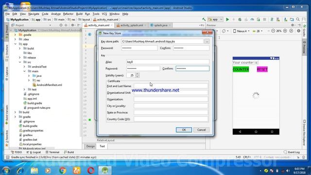 Generate APK file using android studio смотреть онлайн
