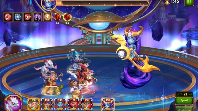 Defeat Level 150 Merida, Goddess of Oblivion, Guild Raid Minion #HeroWars смотреть онлайн