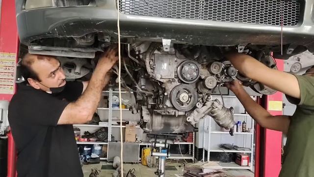 How To Remove And Replace Engine Assembly Of Lexus GS 300