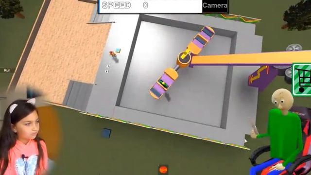 Я и БАЛДИ на СТРАШНОЙ ГОРКЕ РОБЛОКС Theme Park HeideLand! BALDI в Реальной Жизни Roblox Валеришка смотреть онлайн