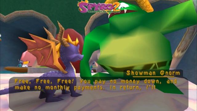 Spyro 2: Gateway to Glimmer/Ripto's Rage: Part 4 Bonus - Dragon Shores 100% PS1/PSX Walkthrough [NC смотреть онлайн
